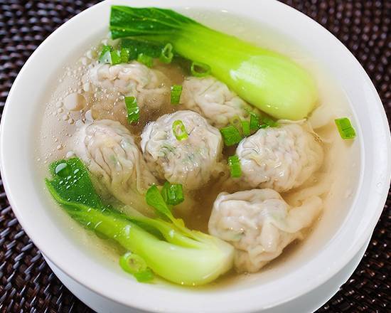 Shrimp and Pork Wonton Soup (for 2) 菜肉雲吞湯